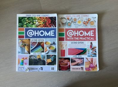 @Home Junior Cert Home Economics (Textbook and practical book)