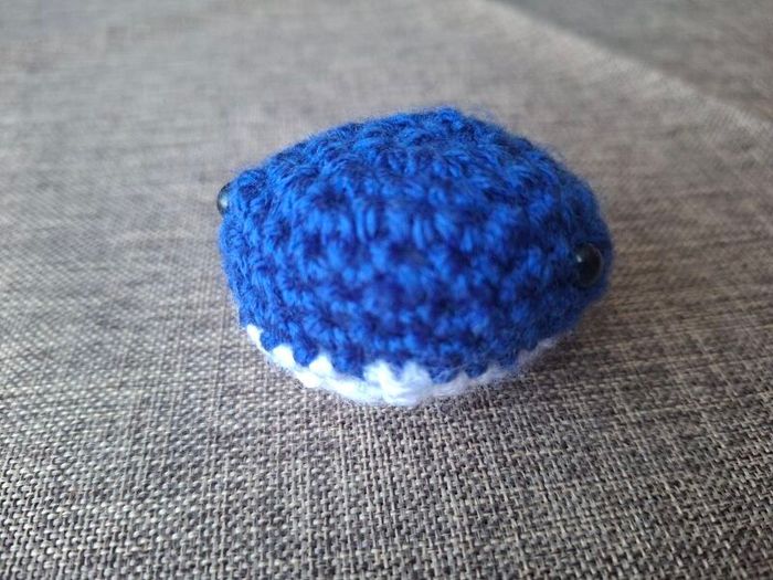 Whale crochet plushie