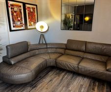 Leather Corner Sofa