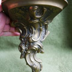 Vintage Decorative Small Brass  Shelf