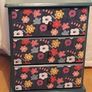 Small 3 drawer chest and table Image 2