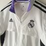 Real Madrid Adidas 2022 White Full Zip Jacket Image 2
