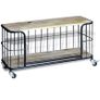 TV Cabinet Solid Mango Wood 100x40x45 cm Image 6