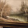 Framed ORIGINAL E.Martino Oil Painting On Board, Signed  Early 20th Century Painting Image 7