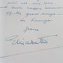 Signed by Queen Elizabeth II Kenya hardback, D18 free reg post Image 2