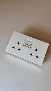 Bulk Modern Touch Light Switches & Sockets  Full Glass Panels