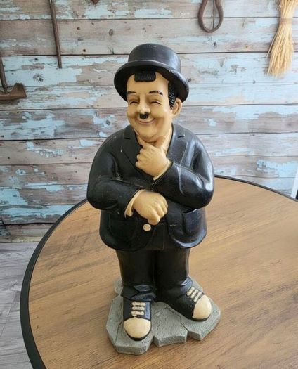 Old Oliver Hardy Money Box
