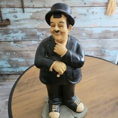 Old Oliver Hardy Money Box