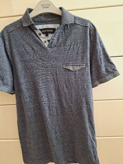 River Island Mens Tee Shirt - Small