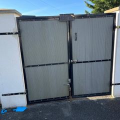 Composite Gate with Metal frame (Double)
