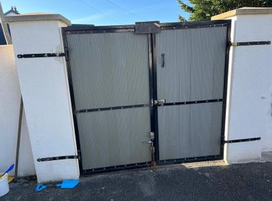 Composite Gate with Metal frame (Double)