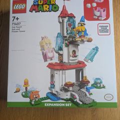 71407 Super Mario Lego - cat peach suit & frozen tower