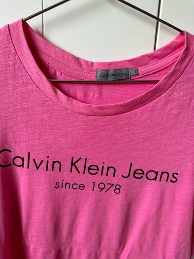 Calvin Klein women ladies t-shirt, S, very good condition