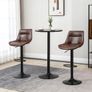 Set of 2 Adjustable Bar Stools Image 9