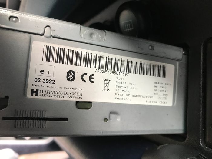 Becker Grand Prix 7992 Bluetooth