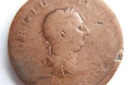 1807 British Copper Halfpenny George III
