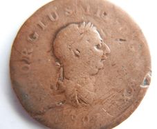 1807 British Copper Halfpenny George III