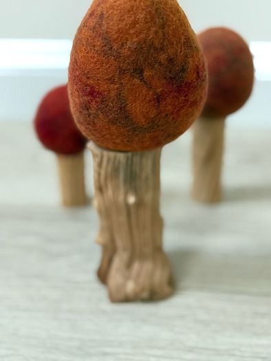 Papoose Small World set of 3 Trees | Autumn
