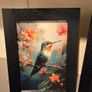 Trio of Framed Hummingbirds Image 3