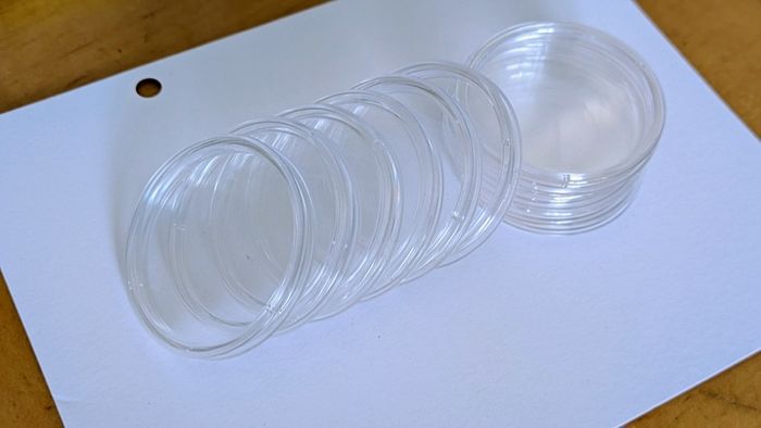 Coin Capsules 39mm x 50pcs