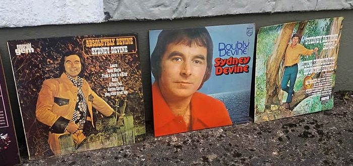 Sydney Devine Vinyl collection