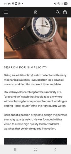 Hz Watch hz01