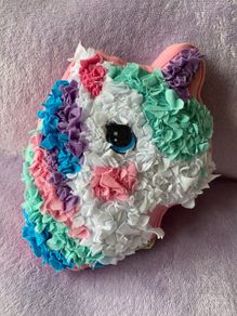 Plush Unicorn Cushion Craft DIY