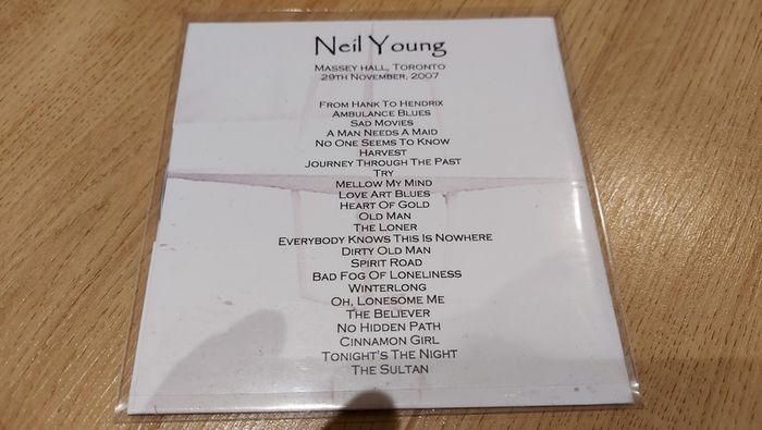 Collection of Neil Young Audio DVDs