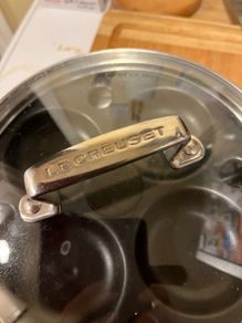 le crueset egg poacher pan