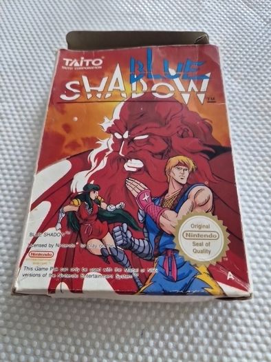 Blue Shadow Nintendo Nes Arcade Retro Games Original