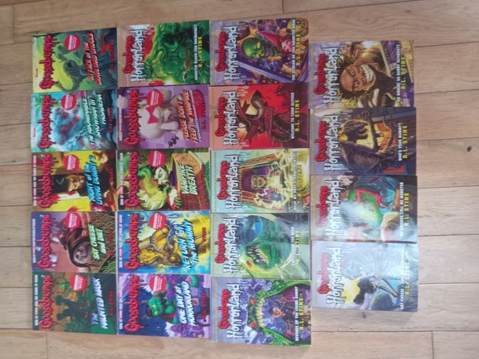 Goosebumps x 19 books
