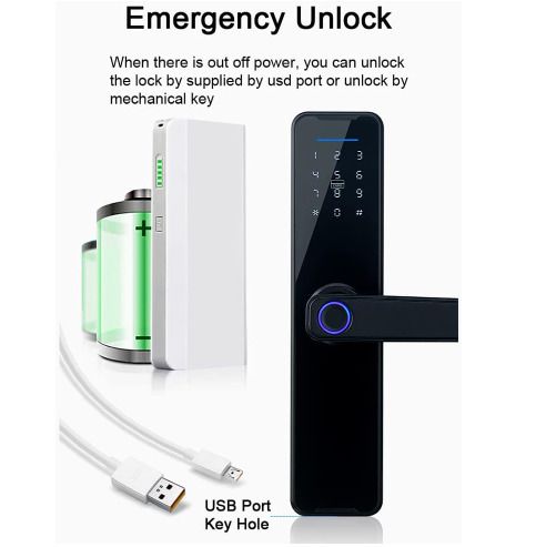 Tuya X7 Smart Lock - Fingerprint and Keypad Unlock