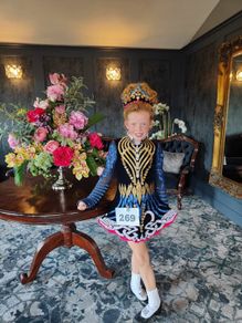 Irish dancing dress