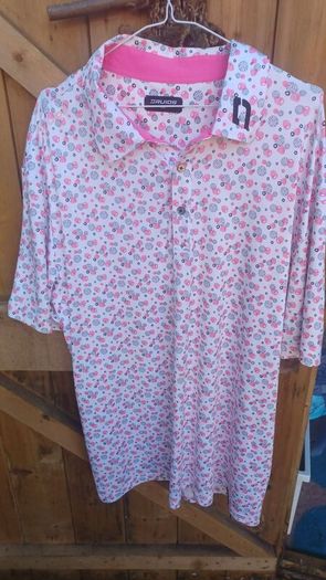 Druids golf polo shirt XXL