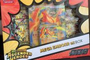 Pokemon Ascended Heros MEGA Emboar ex Box