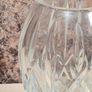 Waterford  crystal Araglin 7 inch flower vase diamond cut pattern Image 3