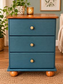 3 Drawer bedside locker