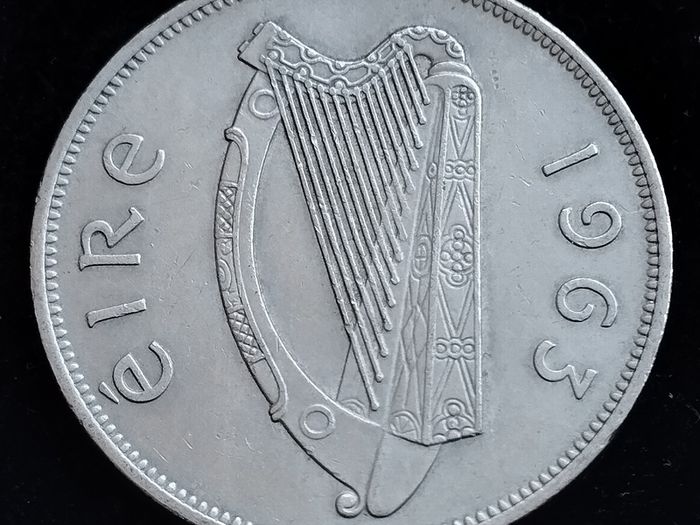 Ireland - 1963 - Half Crown - Horse - KM.16a - [291]