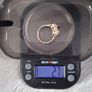 Vintage 9ct  gold cluster ring Image 9