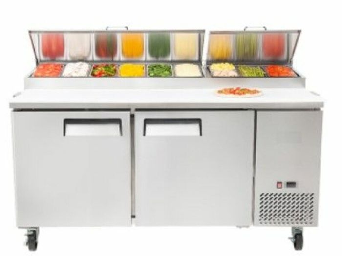 22"gas Conveyor Pizza Oven & Pizza Fridge[[ Deal]]
