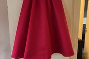 Coast pink satin skirt