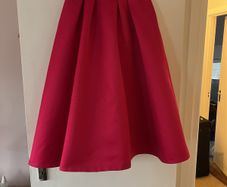 Coast pink satin skirt