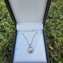 9ct Yellow Gold Claddagh Pendant & Chain Image 2