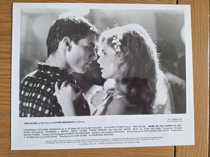 Born On The Fourth Of July Press Kit Tom Cruise