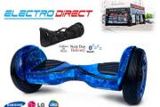 10.5 inch Hoverboard Monster All Terrain Bluetooth + Bag - Blue Galaxy for Sale