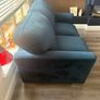 Blue Velvet 2 Seater Sofa Image 6