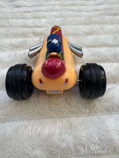 Disney Store Mickey Mouse Racers Disney The Roadster Racers Mickey's Hot Diggity Dogster Ricercar Racer Racing Hotdog approx. 11.5 cm length Used Please see photos