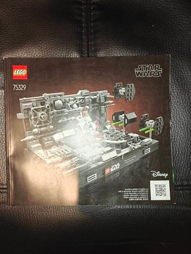 Lego Star Wars Death Star Trench Run Diorama 75329