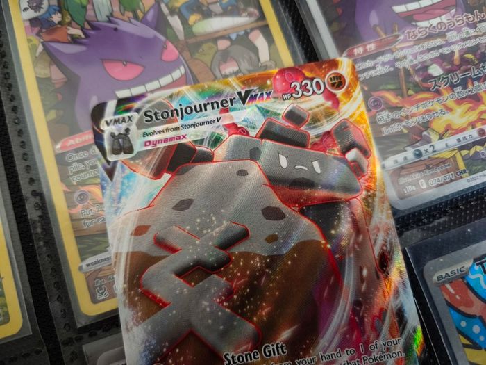 Stonjourner VMAX ! Ultra Rare ! from Sword & Shield Set ! 2020 ! Pokemon Card !