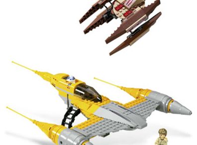 Lego Star Wars 7660: Naboo N-1 Starfighter & Vulture Droid (2007) 100% Complete (NO BOX)
